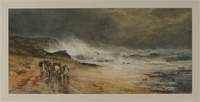 Sturm auf dem Firth, 1874 von Samuel Bough